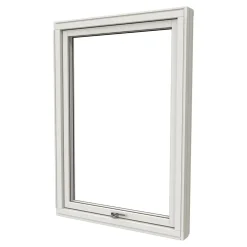 Vridfönster NorDan Svanenmärkt NTech 3-Glas Aluminium