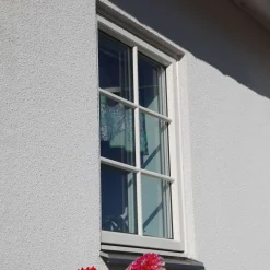Vridfönster Outline 3-Glas Aluminium