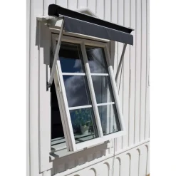 Vridfönster Outline 3-Glas Aluminium
