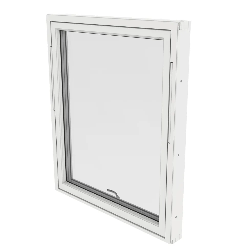 Vridfönster Outline 3-Glas Aluminium