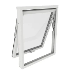 Vridfönster Outline 3-Glas Aluminium