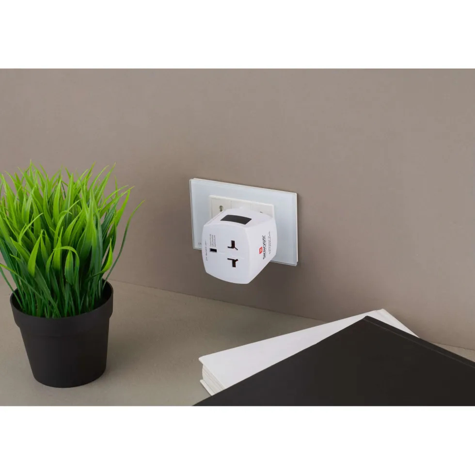 Världsreseadapter SKROSS MUV Micro Ojordad