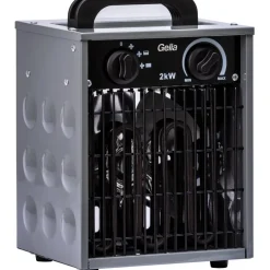 Värmefläkt Gelia Bygg 2 kW 230 V IP24 med bärhandtag