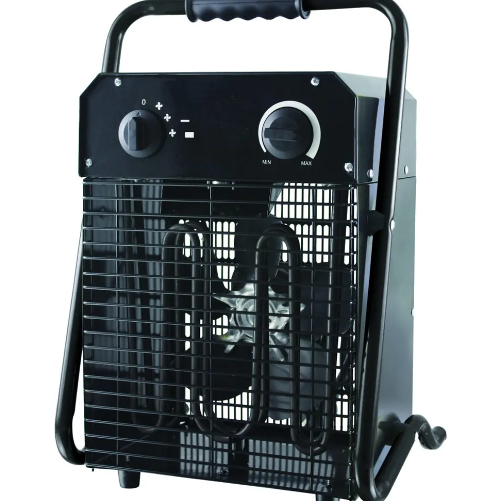 Värmefläkt Gelia Bygg 3,3 kW 230 V IP24 med Bärhandtag