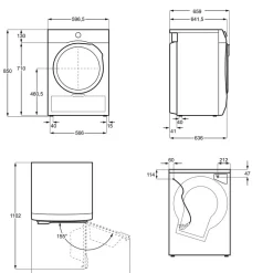Värmepumpstumlare Electrolux EDI731O95O Effektiv och Skonsam Torkning