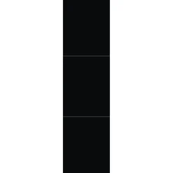 Våtrumsskiva Fibo Black 2024-M6080 S
