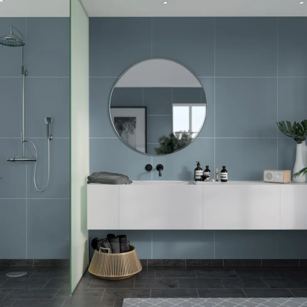 Våtrumsskiva Fibo Dusty Blue 6274-M6060 EM