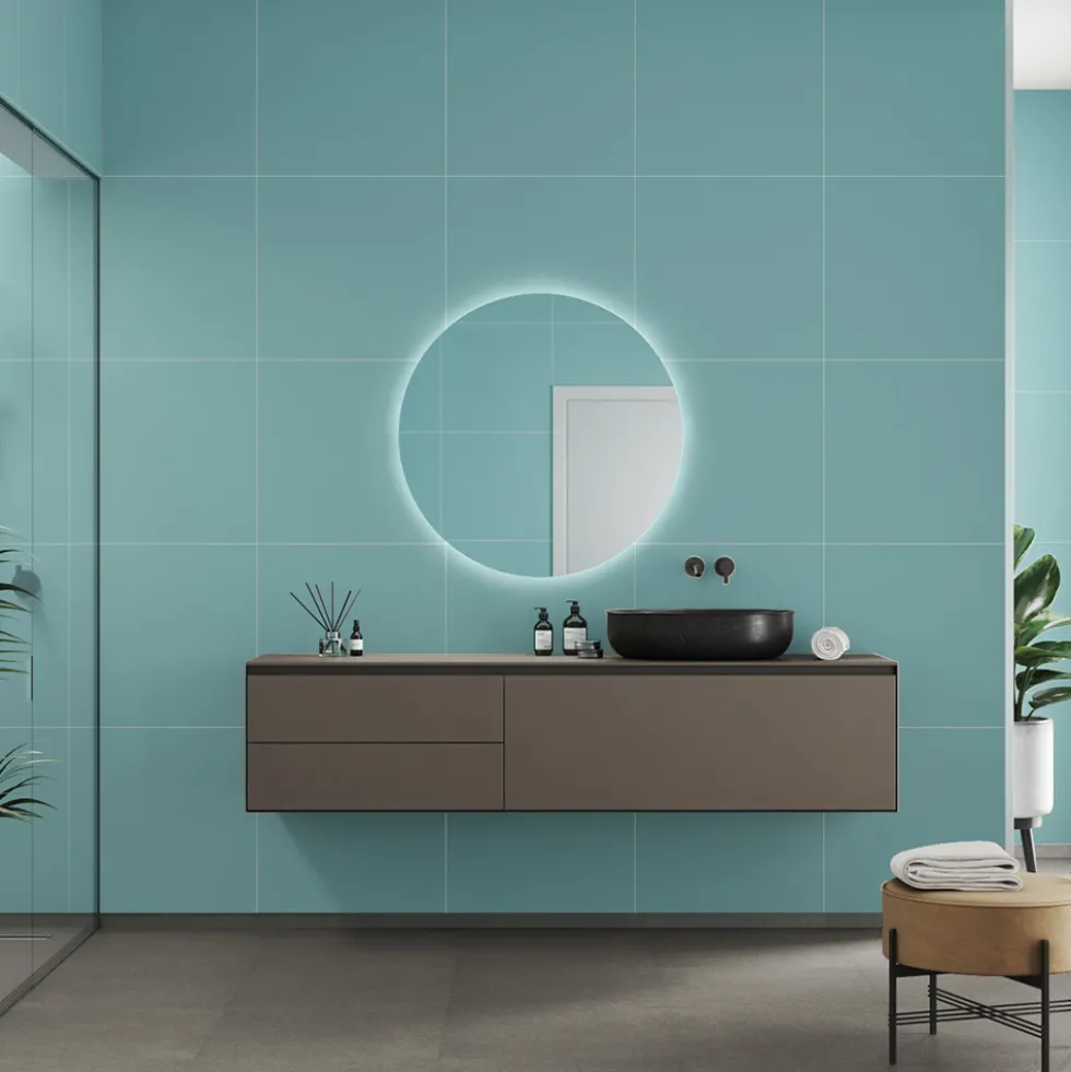 Våtrumsskiva Fibo 3212-LM6060 EM Aqua Mint 10x620x3020 mm