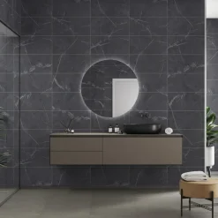 Våtrumsskiva Fibo 2272-LM6030 S Black Marble 10x620x3020 mm