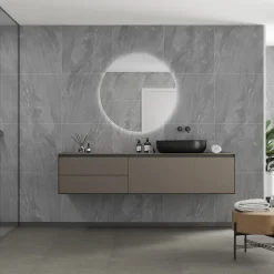 Våtrumsskiva Fibo 4009-M6060 Grey Stone 10x620x2400 mm