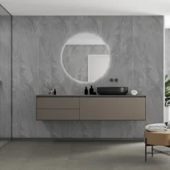 Våtrumsskiva Fibo 4009-M10 Grey Stone 10x620x2400 mm