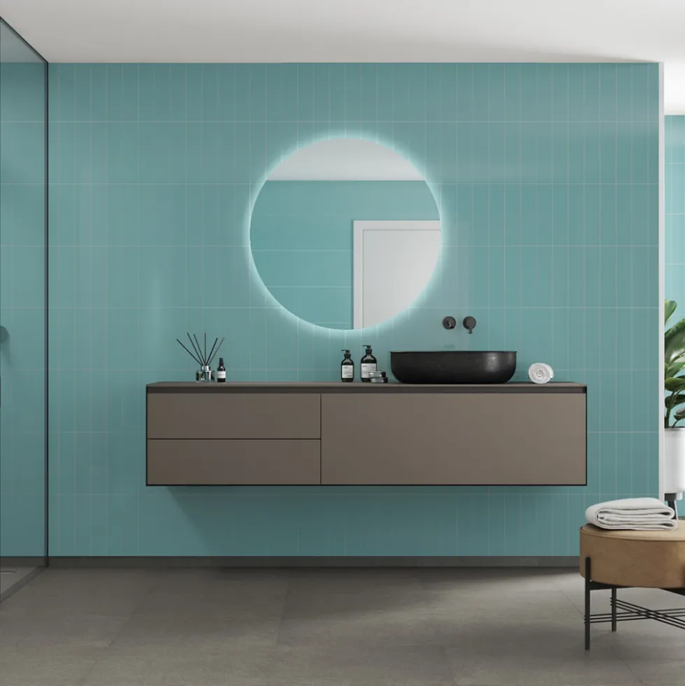 Våtrumsskiva Fibo 2212-M0830 HG Aquamarine 10x620x2400 mm