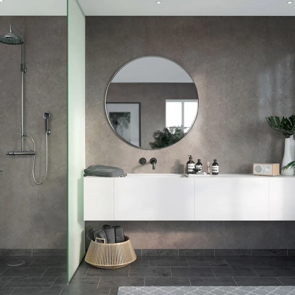 Våtrumsskiva Fibo 5746 S Grey Sand