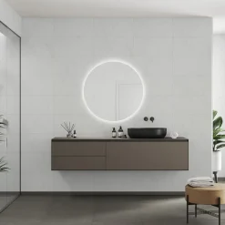 Våtrumsskiva Fibo 2487-TM6030 S Bianco Marble 10x620x2720 mm