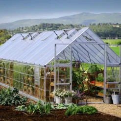 Växthus Canopia by Palram Balance 28,7 m² Silver
