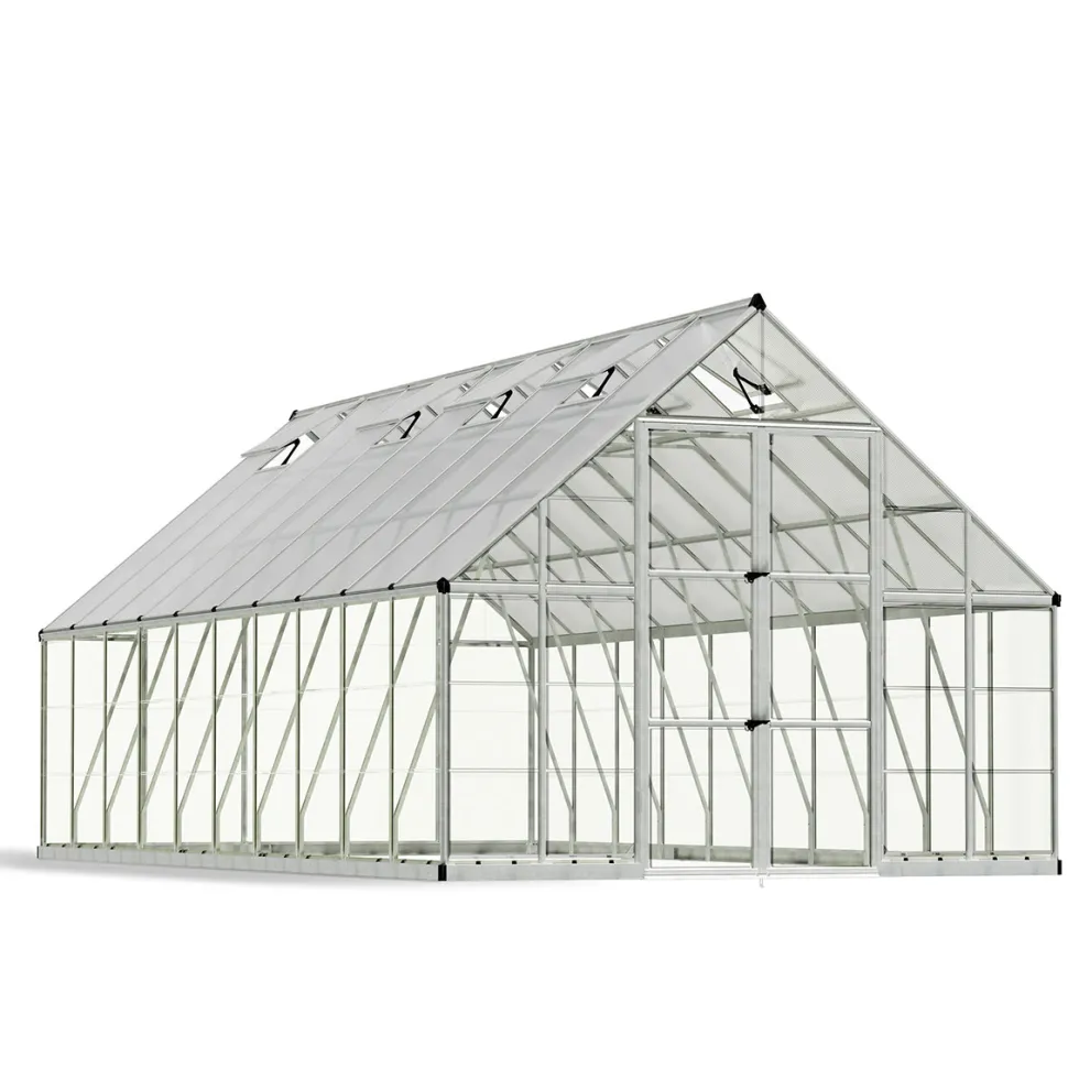 Växthus Canopia by Palram Balance 17,9 m² Silver