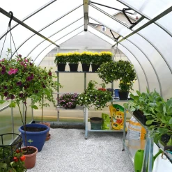 Växthus Canopia by Palram Bella Aluminiumram med UV-Skyddad Polykarbonat & Ventilationsfönster, 8,9 m²