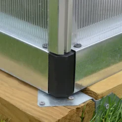Växthus Canopia by Palram Bella Aluminiumram med UV-Skyddad Polykarbonat & Ventilationsfönster, 8,9 m²