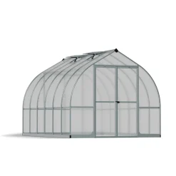 Växthus Canopia by Palram Bella Aluminiumram med UV-Skyddad Polykarbonat & Ventilationsfönster, 8,9 m²