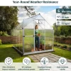 Växthus Canopia by Palram Mythos Aluminiumram med UV-Skyddad Polykarbonat & Ventilationsfönster, 7,9 m²