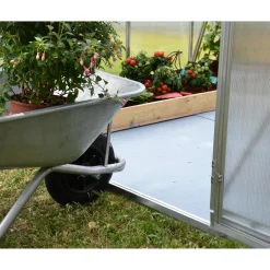 Växthus Canopia by Palram Mythos Aluminiumram med UV-Skyddad Polykarbonat & Ventilationsfönster, 7,9 m²