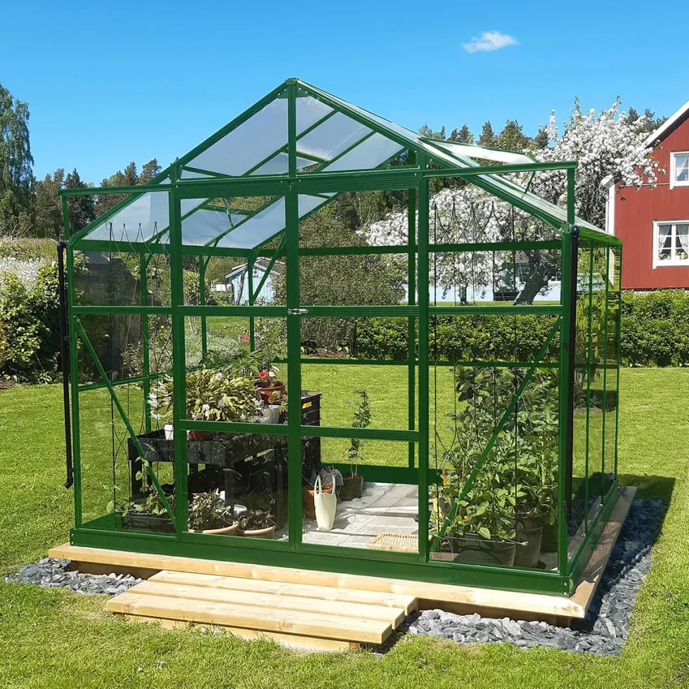 Växthus Metalcraft 4,9 kvm Rektangulärt