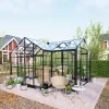 Växthus Metalcraft T-Format 11,6m² 4mm Säkerhetsglas