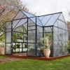 Växthus/Orangeri Canopia by Palram Victory Aluminiumstomme med UV-Skyddade Polykarbonatfönster, 11,04 m²