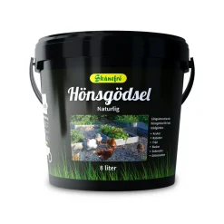 Växtnäring Skånefrö Hönsgödsel i Hink 8 Liter, Naturlig & Långtidsverkande