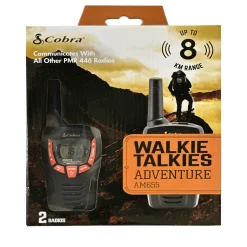 Walkie Talkie Cobra Marine AM655 PMR Twin Pack