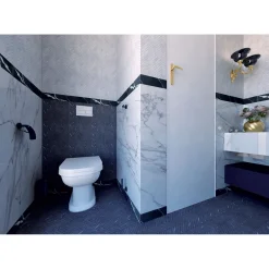 WC Borstset Bemeta Hematit
