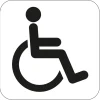 WC-Skylt Habo Handikapp
