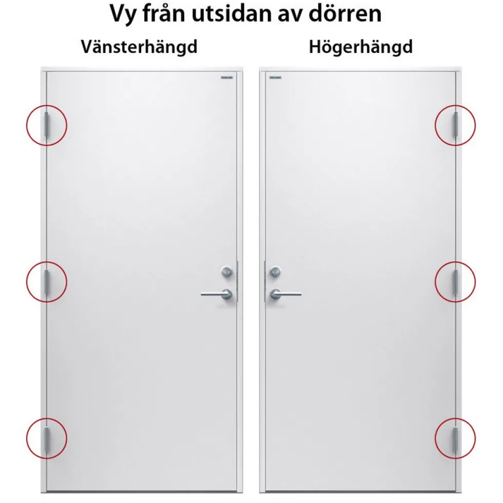 Ytterdörr SnickarPer 273G Teak Klarglas