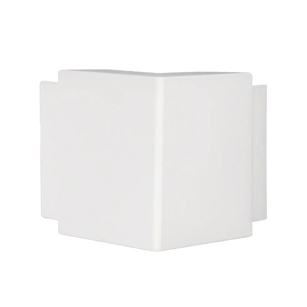 Ytterhörn till Matarkanal Hager LF/LFH 60 x 150 mm Halogenfri Vit RAL 9016