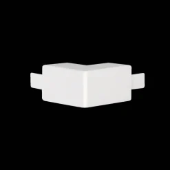 Ytterhörn till Matarkanal Hager LF/LFH 30 x 30 mm Halogenfri Vit RAL 9016