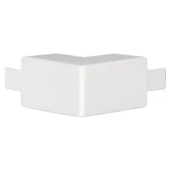 Ytterhörn till Matarkanal Hager LF/LFH 30 x 30 mm Halogenfri Vit RAL 9016