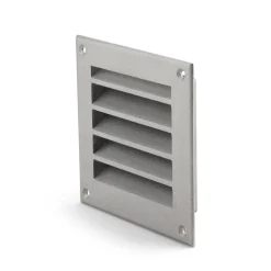 Ytterväggsgaller Fresh Gjuten Aluminium med Insektsnät Fyrkantigt